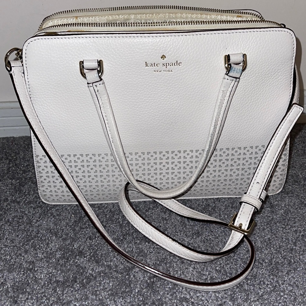 ♠️Kate Spade Lise♠️ crossbody, handbag, perforated, elegant, sachel